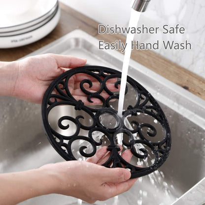 Skanto | Heat-Resistant Silicone Trivets for Kitchen