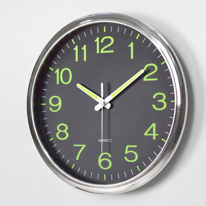 Silent Classroom Clock 30 cm - Silent & Illuminated Time Kalsten