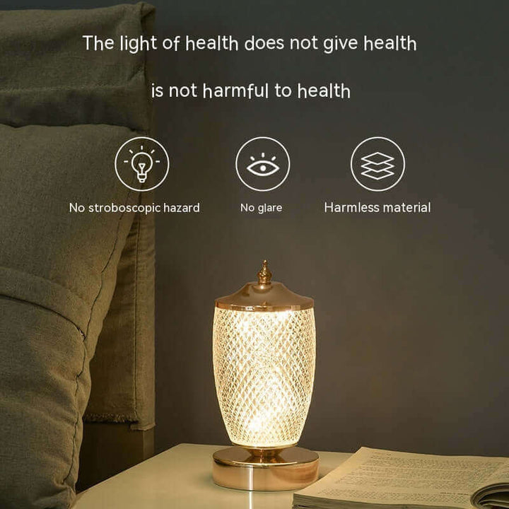 Battery Bedside Bedroom Living Room Small Night Lamp | Kalsten