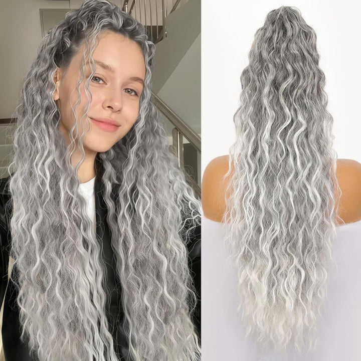 Kalsten | Water ripple ponytail wig