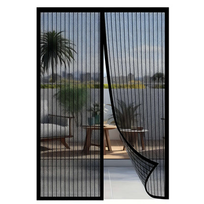 Self-closing Magnetic Insect Screen with Pet-friendly Opening | Bowlift