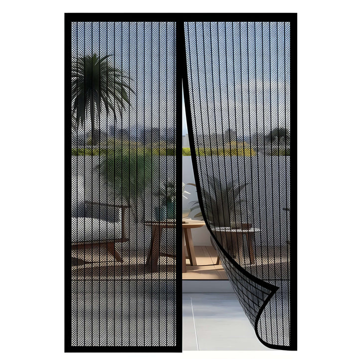 Self-closing Magnetic Insect Screen with Pet-friendly Opening | Kalsten