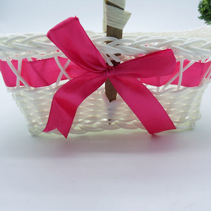 Women's Heart Shape Decorative Basket Kalsten