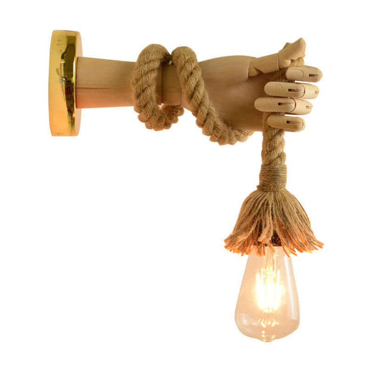 Wooden Bedside Wall Lamp Led European Creative Indoor Light | Kalsten