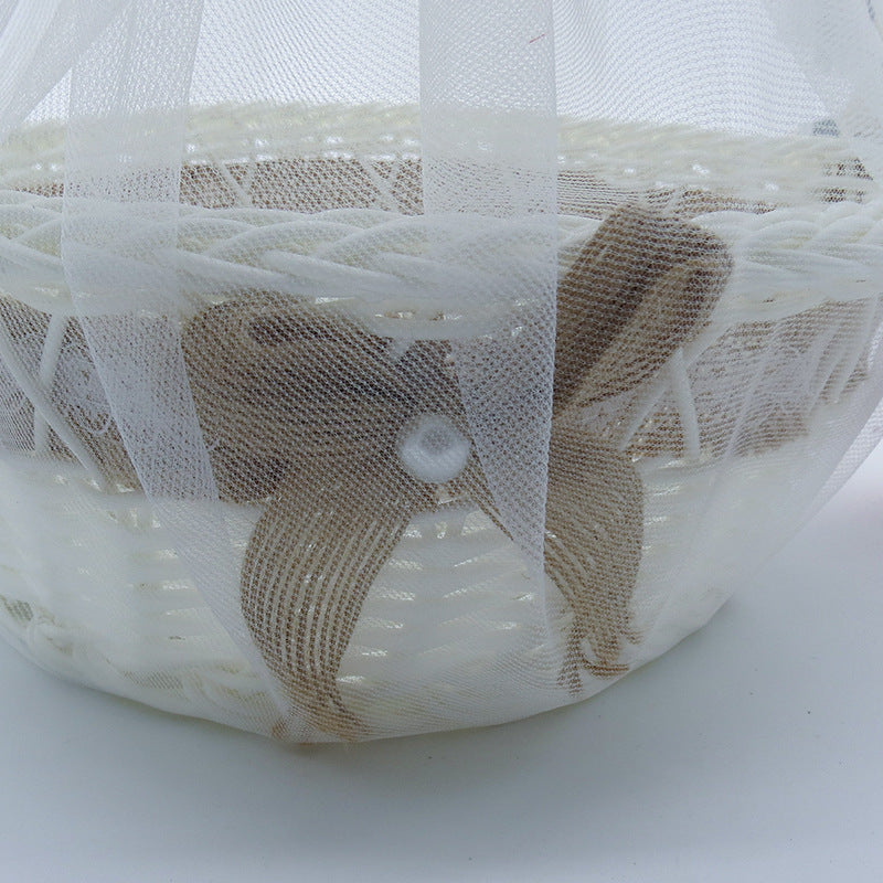 Ladies Wedding Basket with Satin Ribbon Kalsten