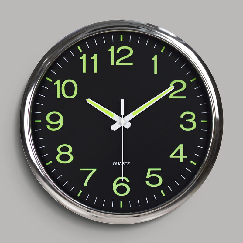 Silent Classroom Clock 30 cm - Silent & Illuminated Time Kalsten