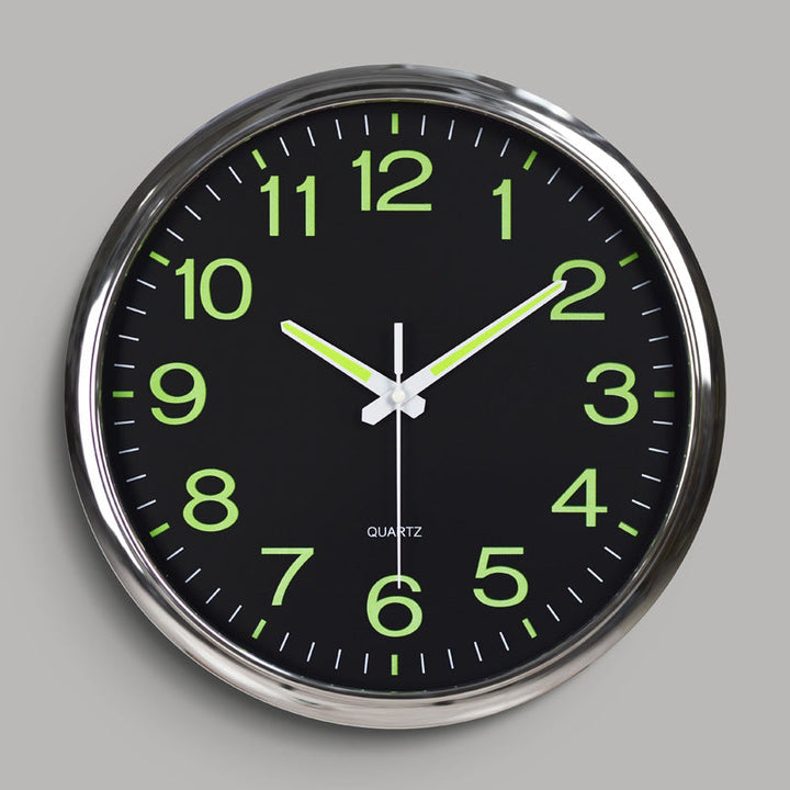 Silent Classroom Clock 30 cm - Silent & Illuminated Time Kalsten