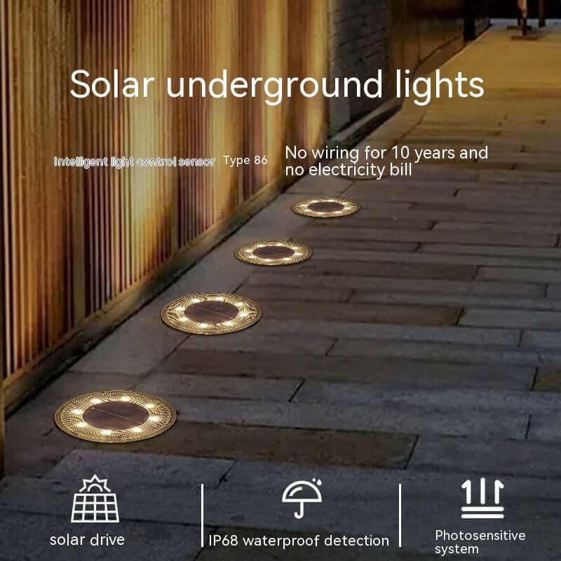 Solar Lawn Lamp Outdoor Courtyard Induction Type | Kalsten