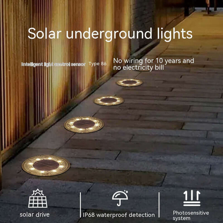 Solar Lawn Lamp Outdoor Courtyard Induction Type | Kalsten