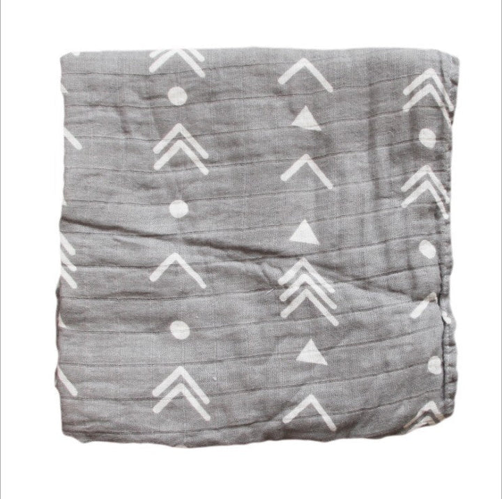 Cute Patterned Muslin Swaddle Blanket kalsten