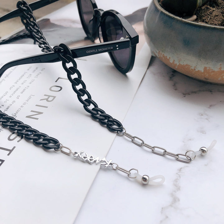 Chunky Metal Chain Eyewear Holder Kalsten