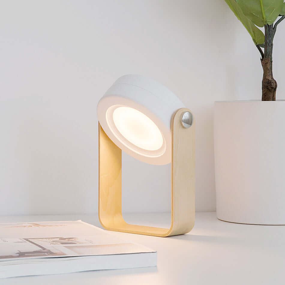 Foldable Touch Dimmable Reading LED Night Light Portable Lantern Lamp USB Rechargeable For Home Decor | Kalsten