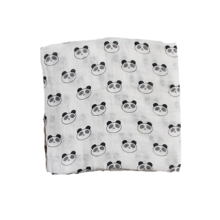 Cotton Muslin Baby Blanket with Heart Pattern kalsten