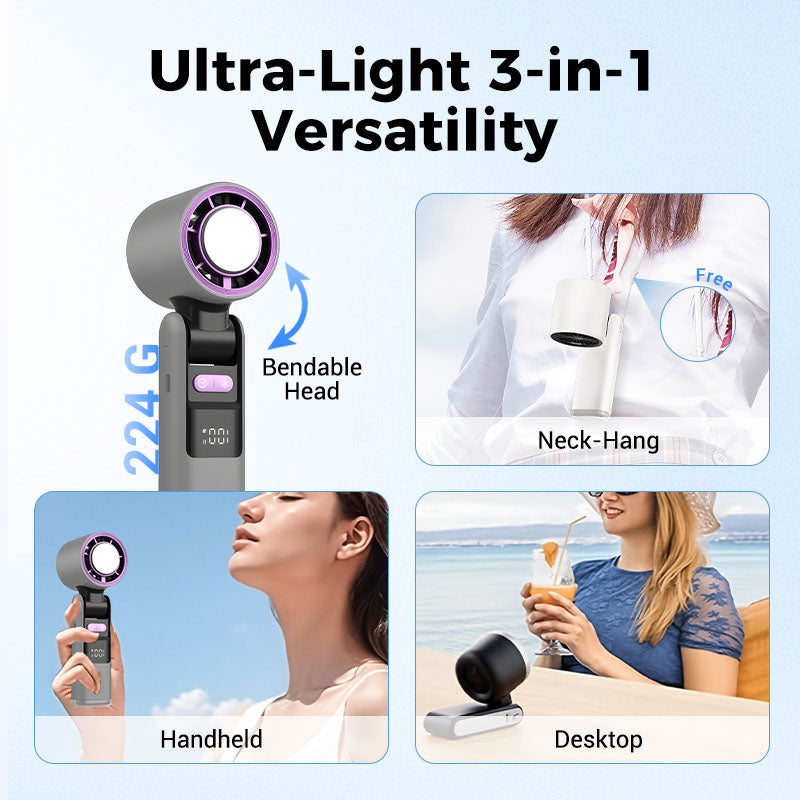 BreezeGo Mini-Handheld Fan | Kalsten