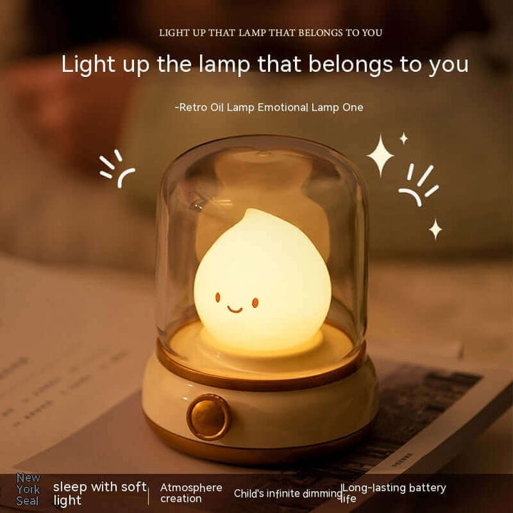 Retro Small Night Lamp Bedroom With Bed Headlights Home Decor | Kalsten