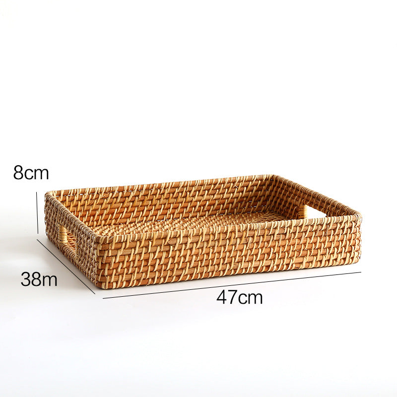 Natural Woven Serving Tray Kalsten