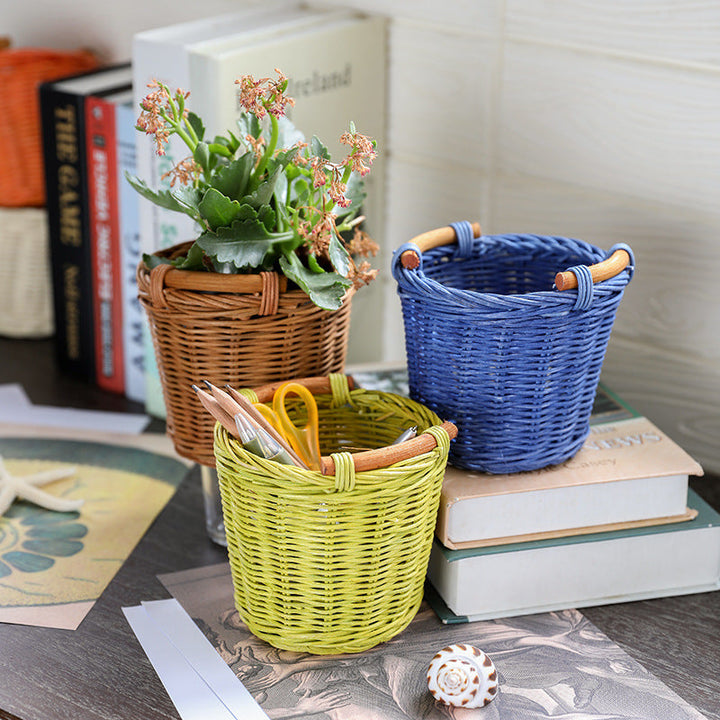 Handwoven Decorative Storage Basket Kalsten