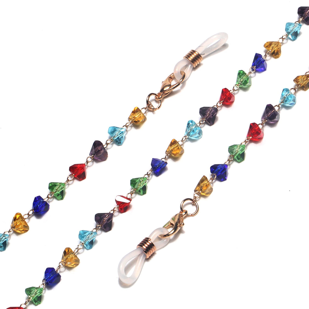 Colorful Crystal Eyewear Chain Kalsten