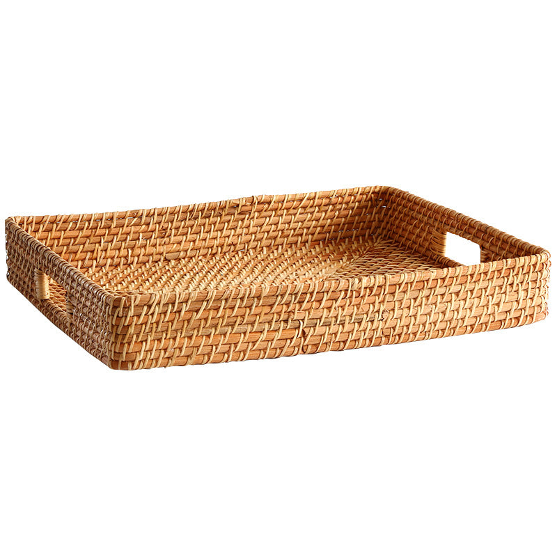 Natural Woven Serving Tray Kalsten