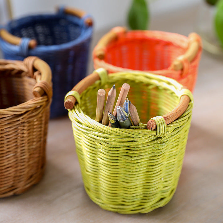 Handwoven Decorative Storage Basket Kalsten