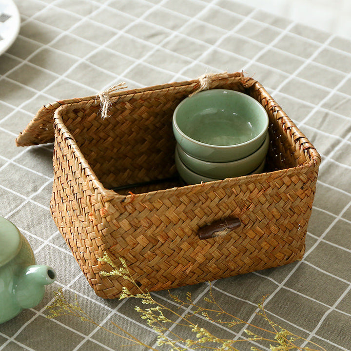 Handcrafted Woven Storage Box Kalsten