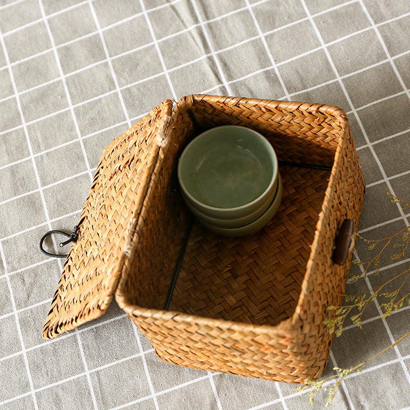 Handcrafted Woven Storage Box Kalsten