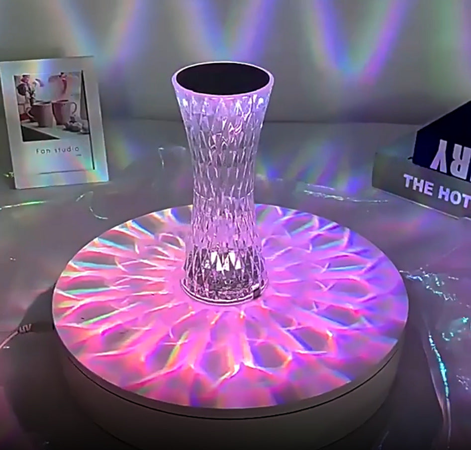 Bedroom Rose Atmosphere Decorative Table Lamp Advanced Sense Gift Nightlight | Kalsten