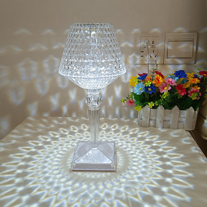 Bedroom Rose Atmosphere Decorative Table Lamp Advanced Sense Gift Nightlight | Kalsten