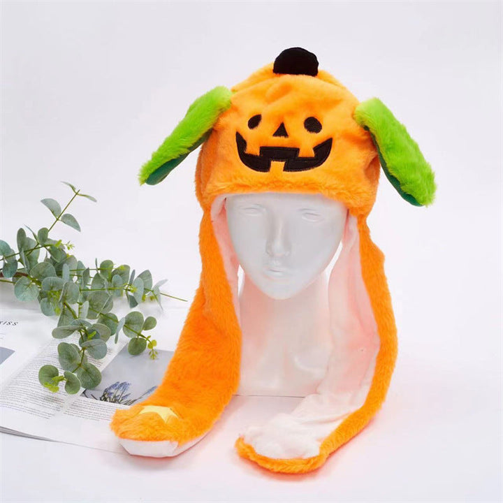 Kalsten 丨 Women's Cute Fluffy Plush Hat Movable Ears