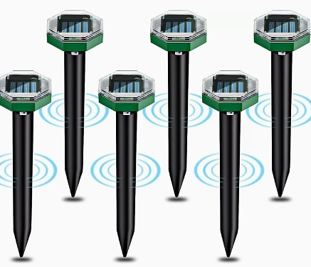 Kalsten | Ultrasonic Mole Repellent Pack of 4
