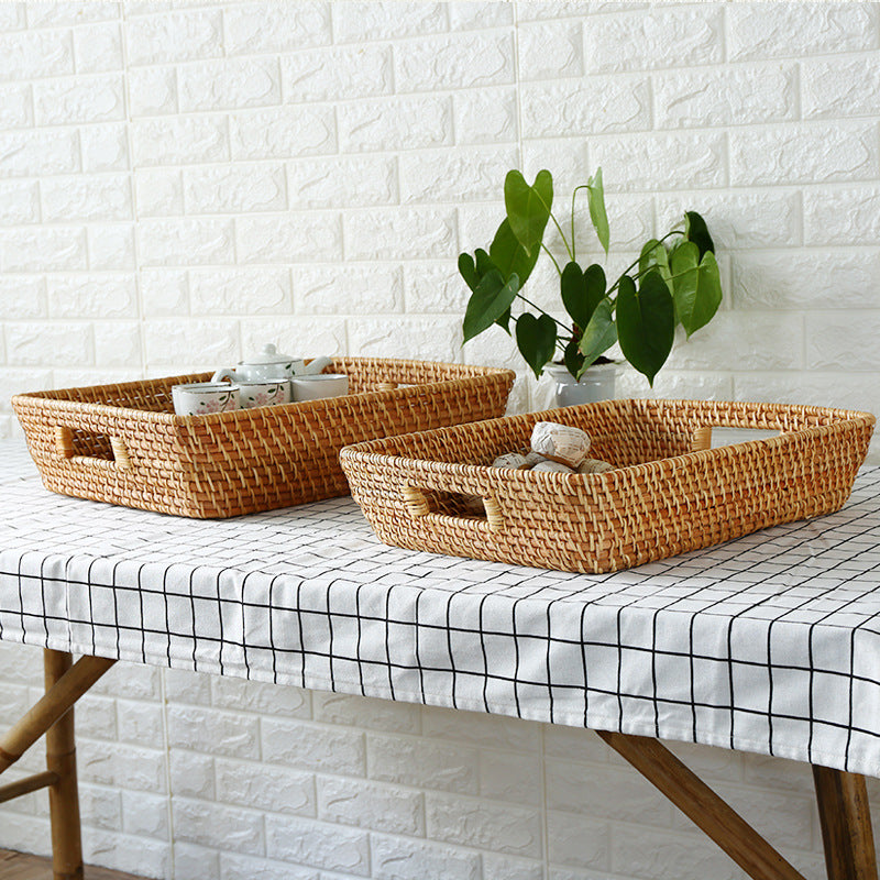 Decorative Woven Laundry Basket Kalsten