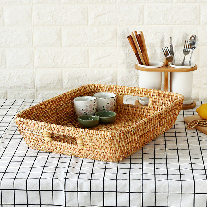 Decorative Woven Laundry Basket Kalsten
