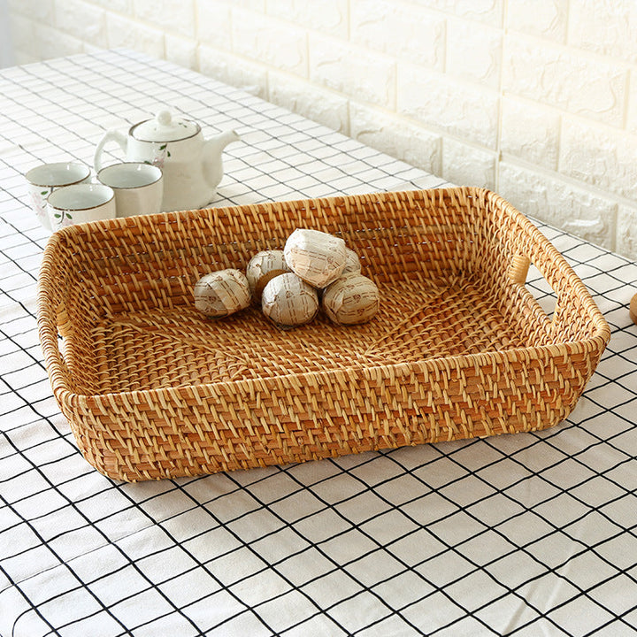 Decorative Woven Laundry Basket Kalsten