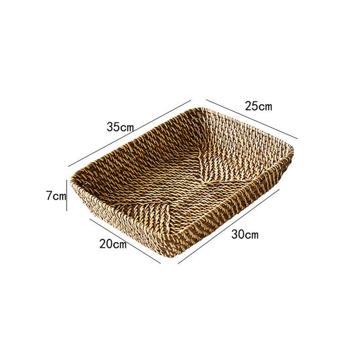 Decorative Woven Laundry Basket Kalsten