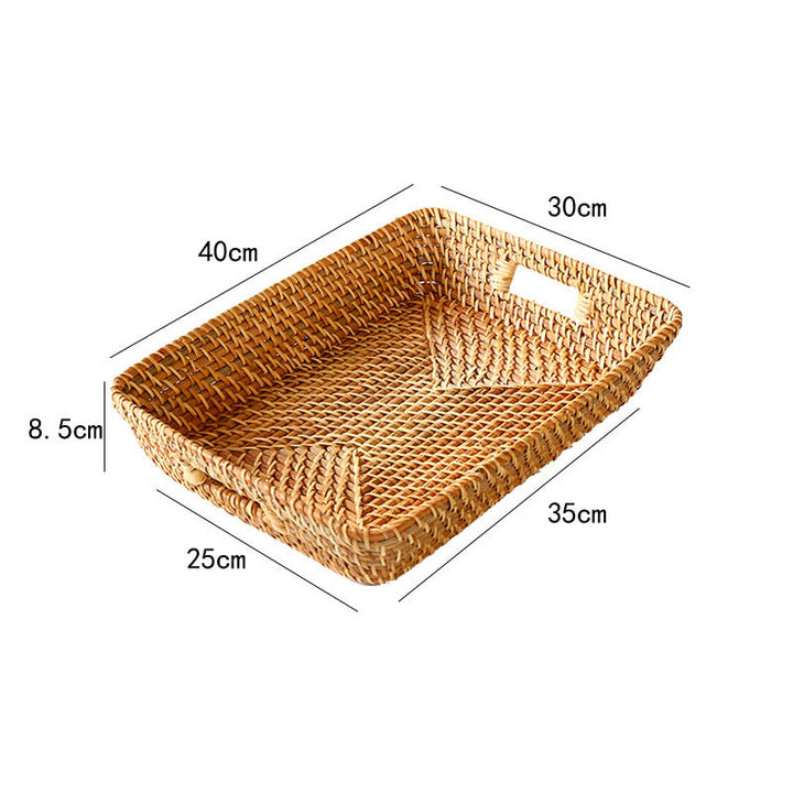 Decorative Woven Laundry Basket Kalsten