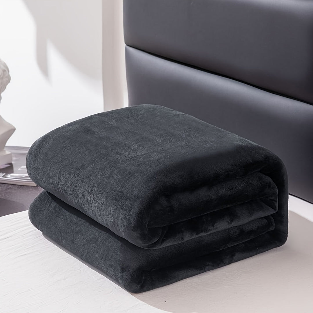 Gray Flannel Blanket: Luxury Comfort for Every Season Kalsten