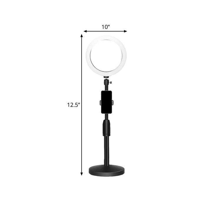 Circular LED Makeup Light with Stand