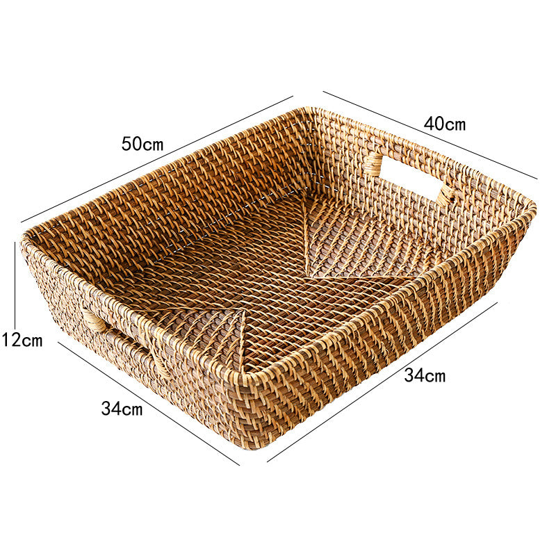 Decorative Woven Laundry Basket Kalsten