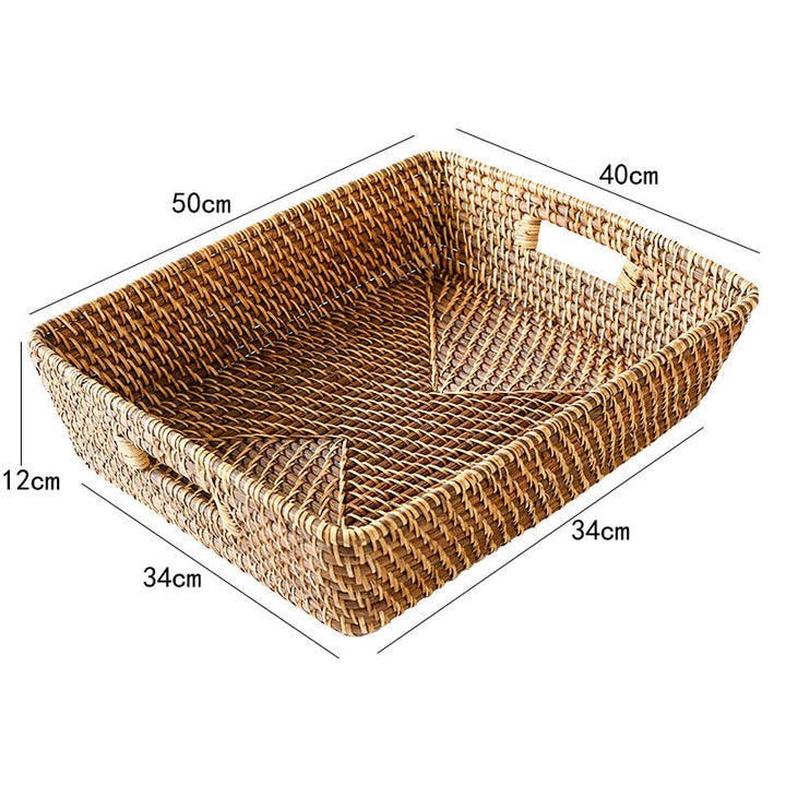 Decorative Woven Laundry Basket Kalsten