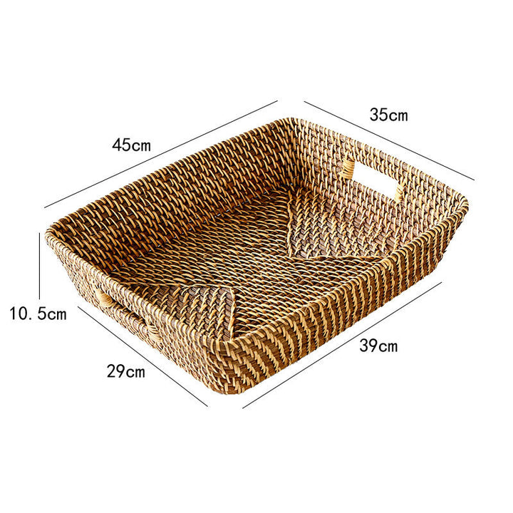 Decorative Woven Laundry Basket Kalsten