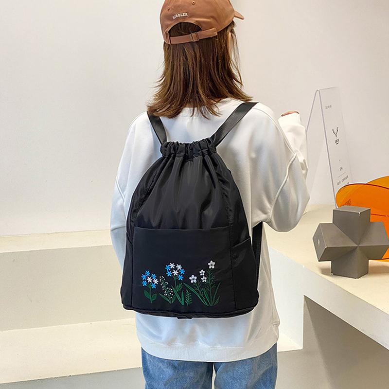 Multifunctional Travel Bag Embroidered with Cord | Kalsten