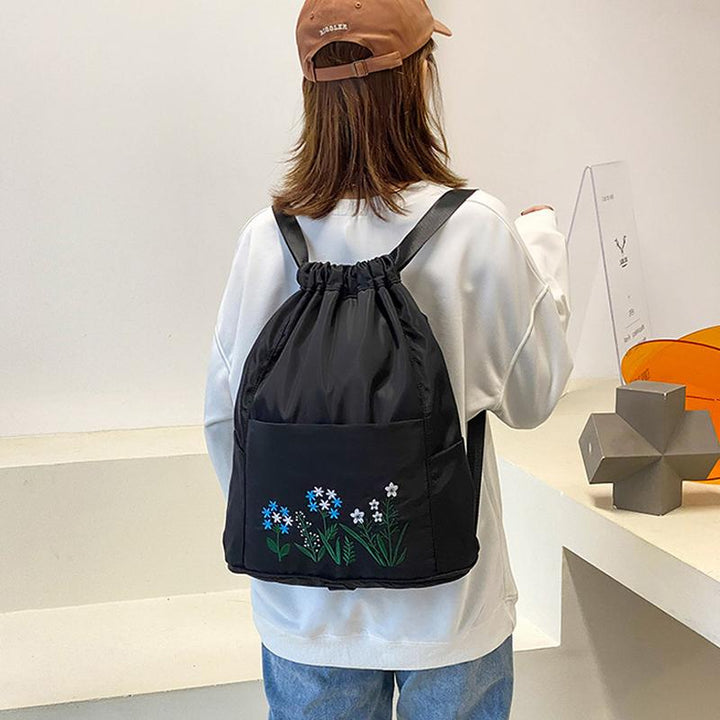 Multifunctional Travel Bag Embroidered with Cord | Kalsten