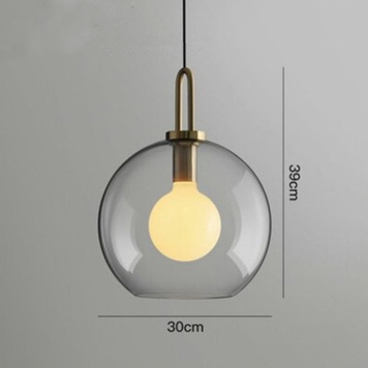 Modern Glass Living Room Pendant Light | Kalsten