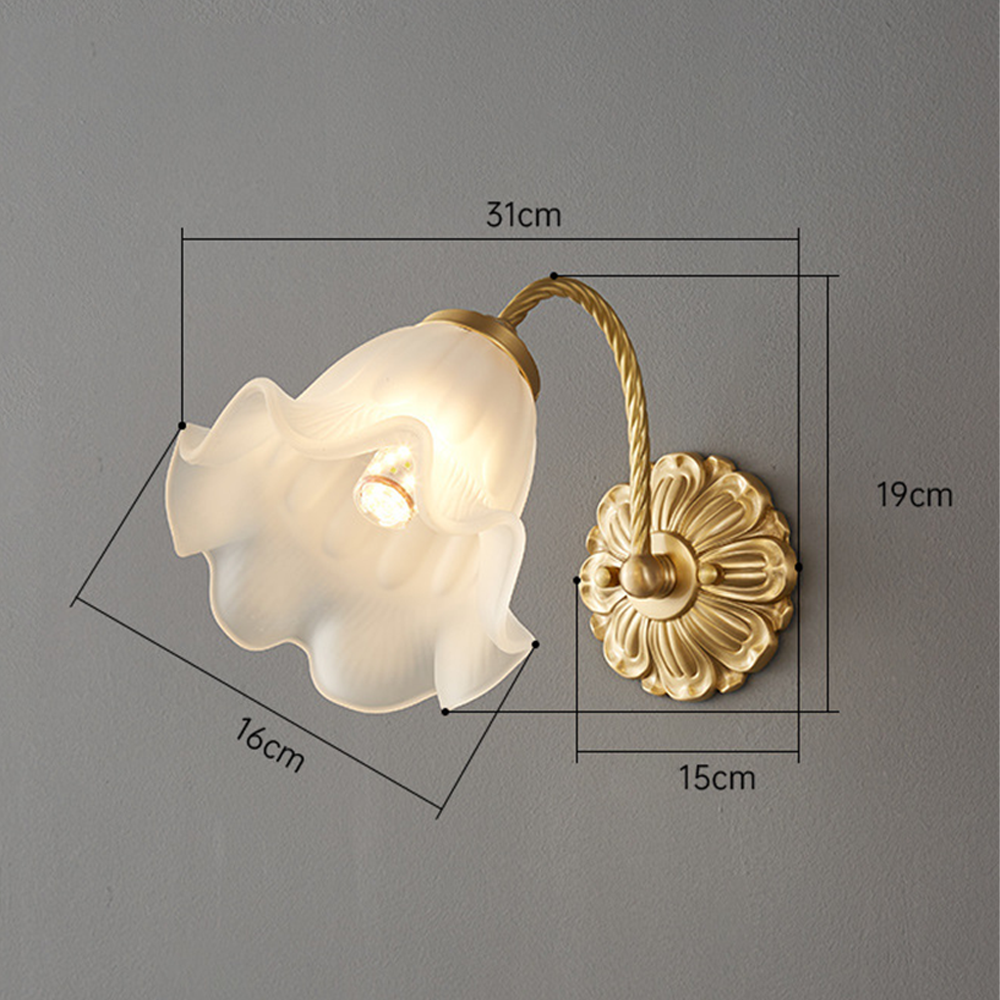 VintageGlow – Retro Glass Wall Light for Atmosphere | Kalsten