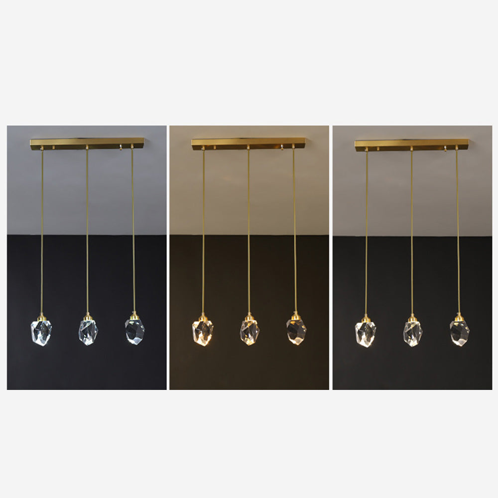 Creative Modern Crystal Gold Raindrop Chandelier | Kalsten