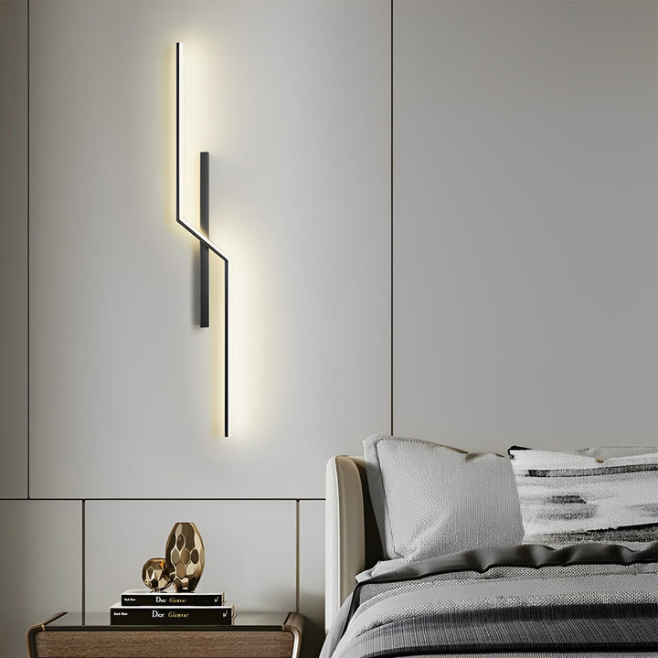 Lines Creative LED Modern Minimalist Wall Lamp Decorative Wall Lights Lighting | Kalsten
