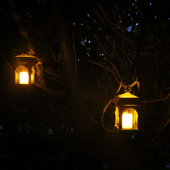 Traditional European Solar Waterproof House Cubic Plastic LED Landscape Lighting Outdoor Light For Garden | Kalsten