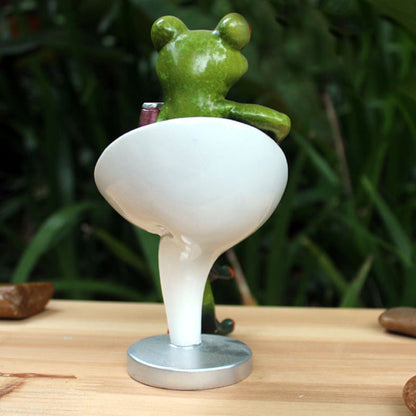 BowLift | Festival Frog Resin Crafts Frog Pastoral Ornament