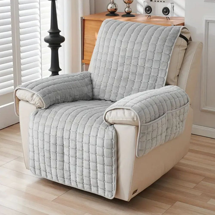Kalsten | Snug Grid Recliner Cover