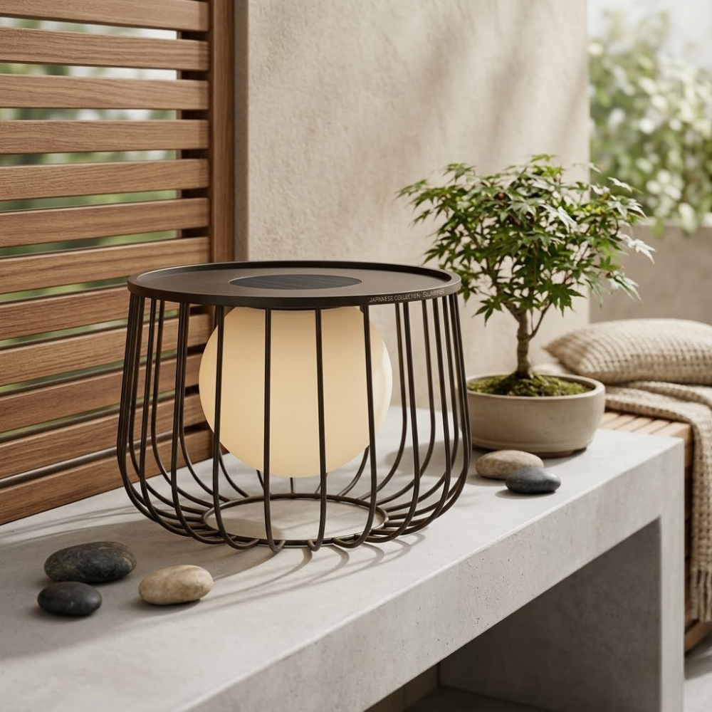 Dimmable IP65 Solar Outdoor Lantern